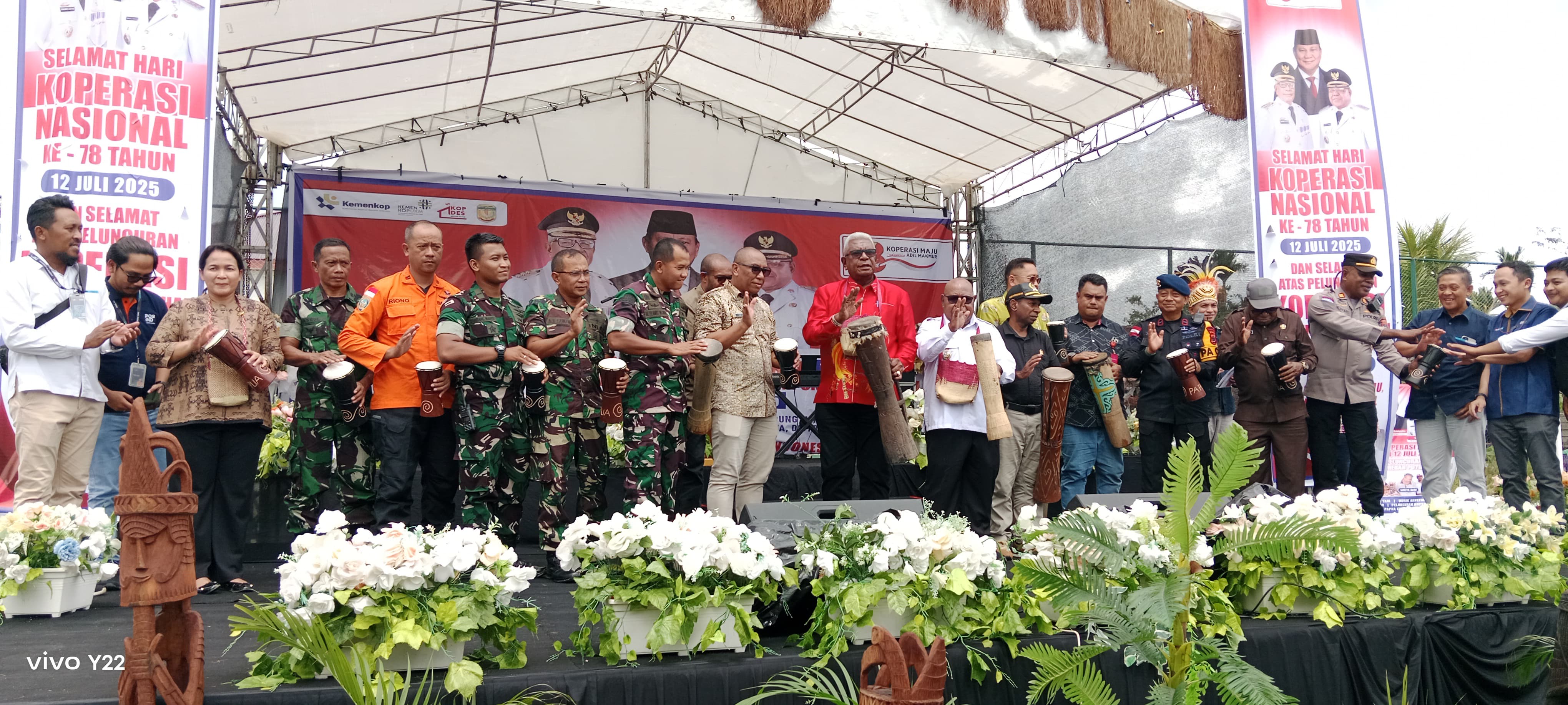 Pemkab Mimika Resmi Luncurkan Koperasi Merah Putih, Dorong Kemandirian Ekonomi Kampung