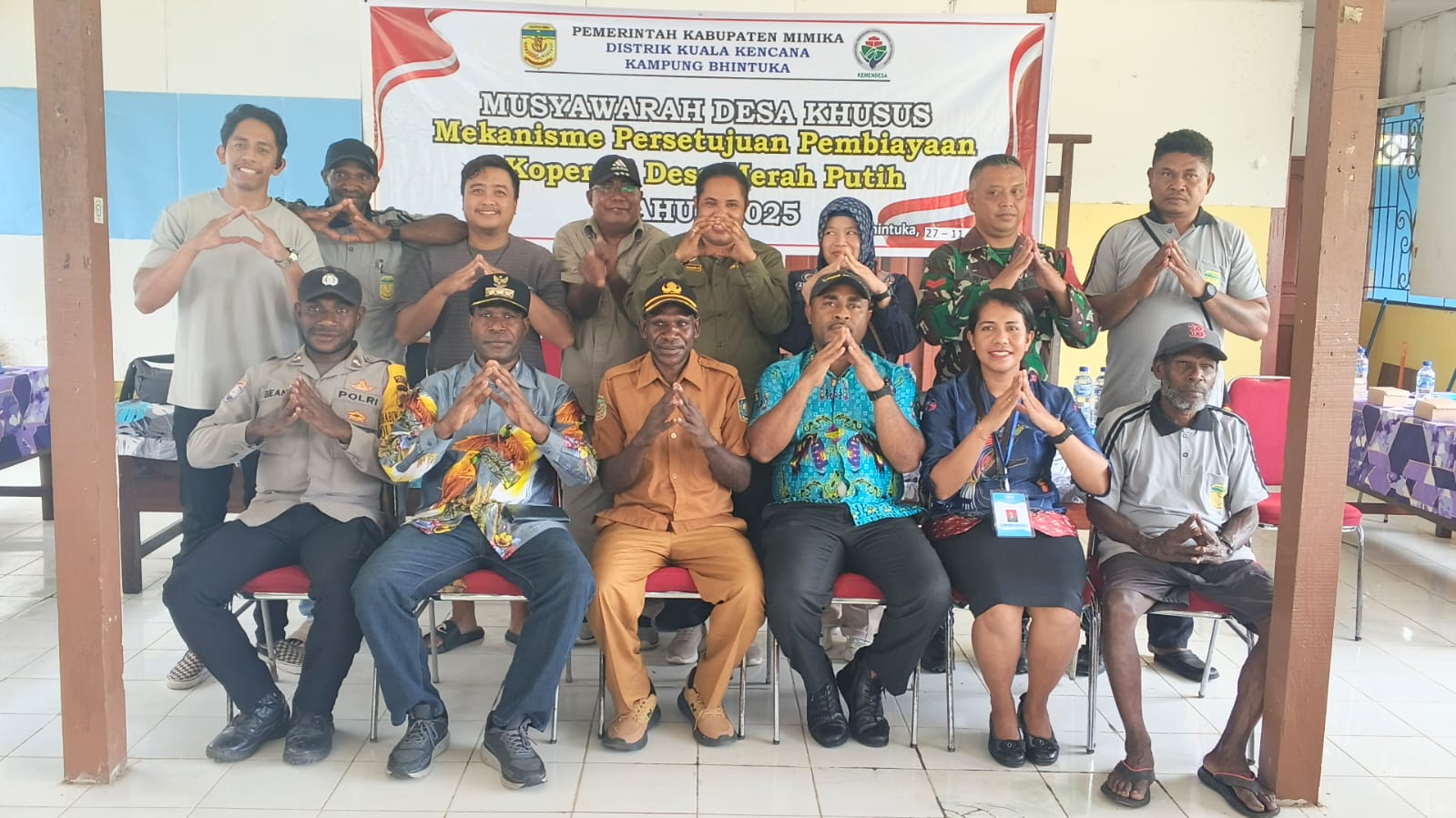 Kampung Bhintuka Setujui Pembukaan Gerai: Sewa Tenda Kursi, Sembako, Hasil Kebun, dan Rajutan