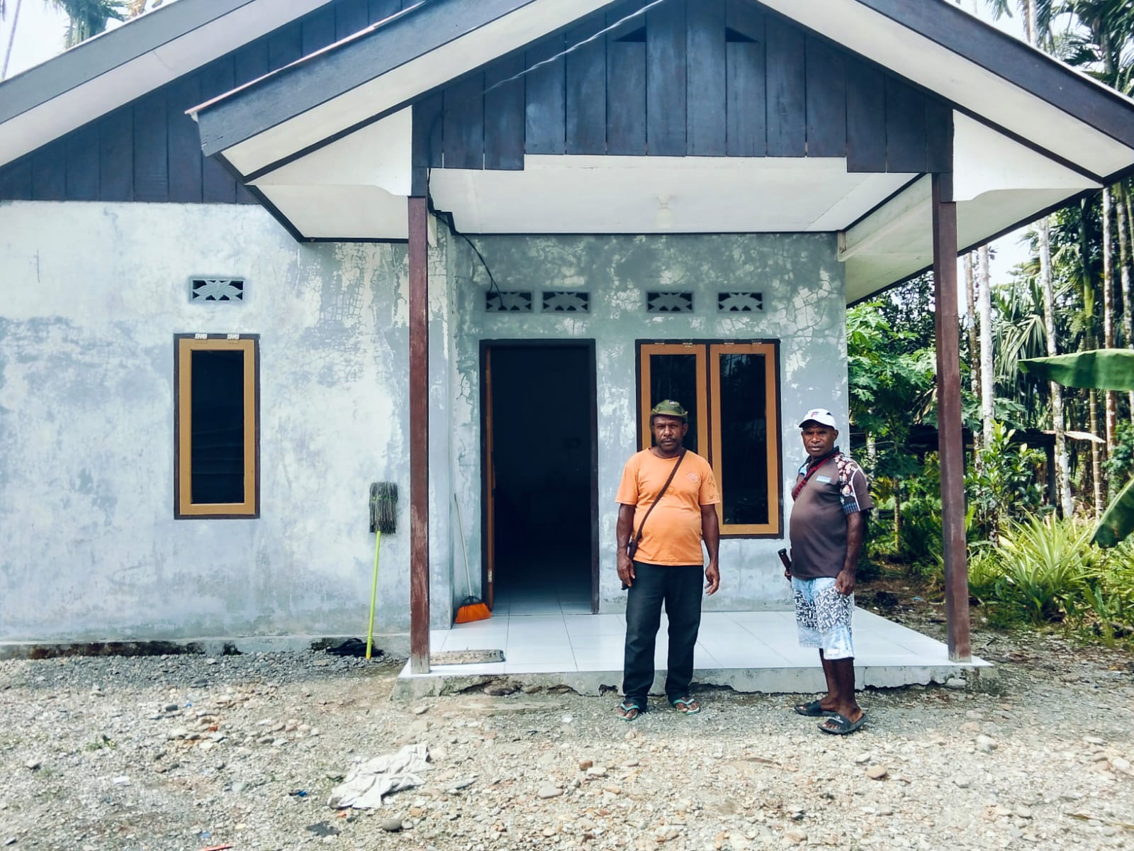 Pemerintah Kampung Bintang Lima Bangun 12 Rumah Layak Huni untuk Warga