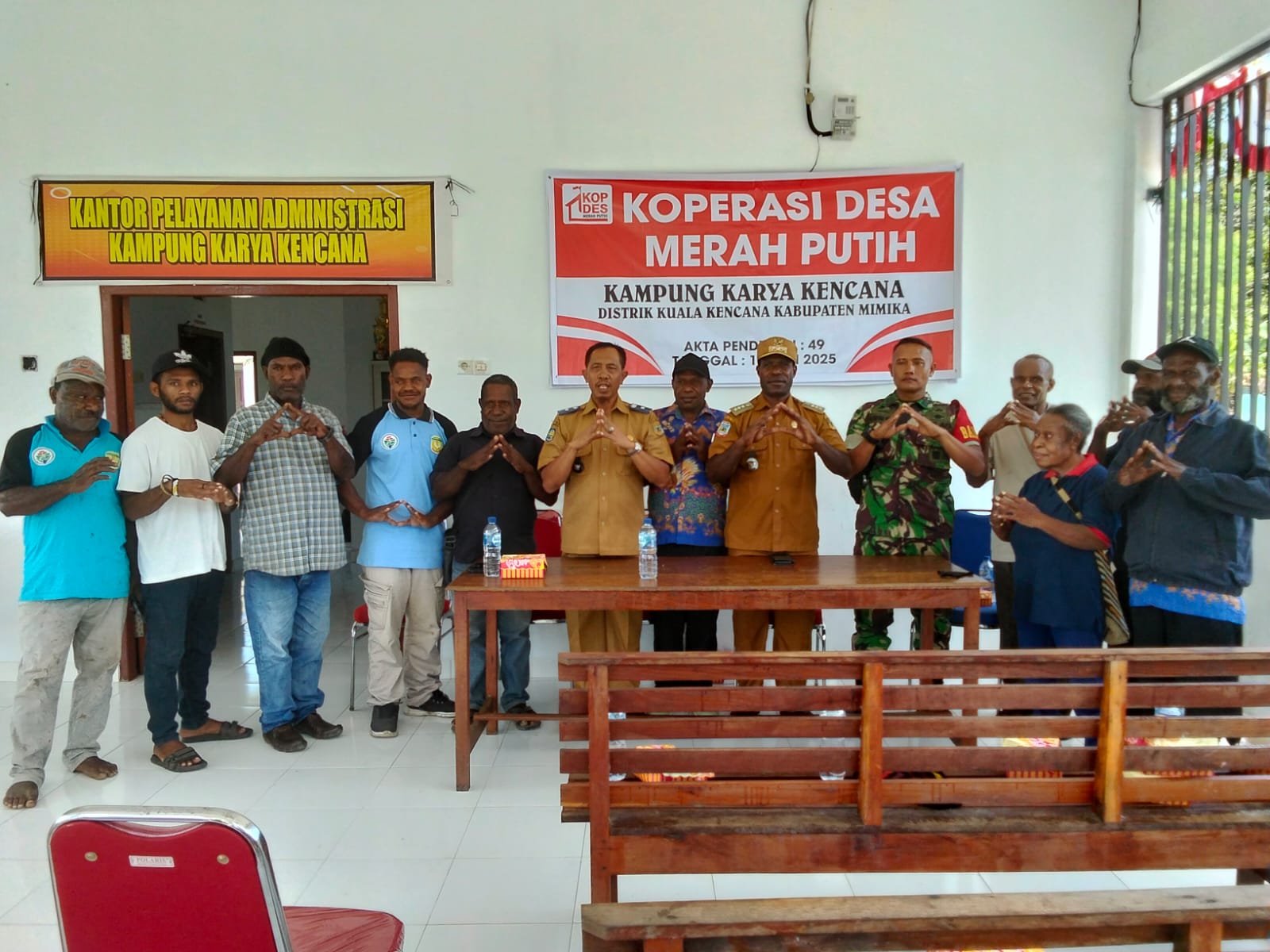 Kampung Karya Kencana Gelar Musyawarah Desa Khusus Bahas Mekanisme Pembiayaan Koperasi Merah Putih