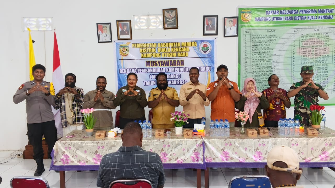 Musrenbang Utikini I: Kebersihan Lingkungan dan Taman Akan Diserahkan ke Warga di Sisi Kiri dan Kanan Jalan