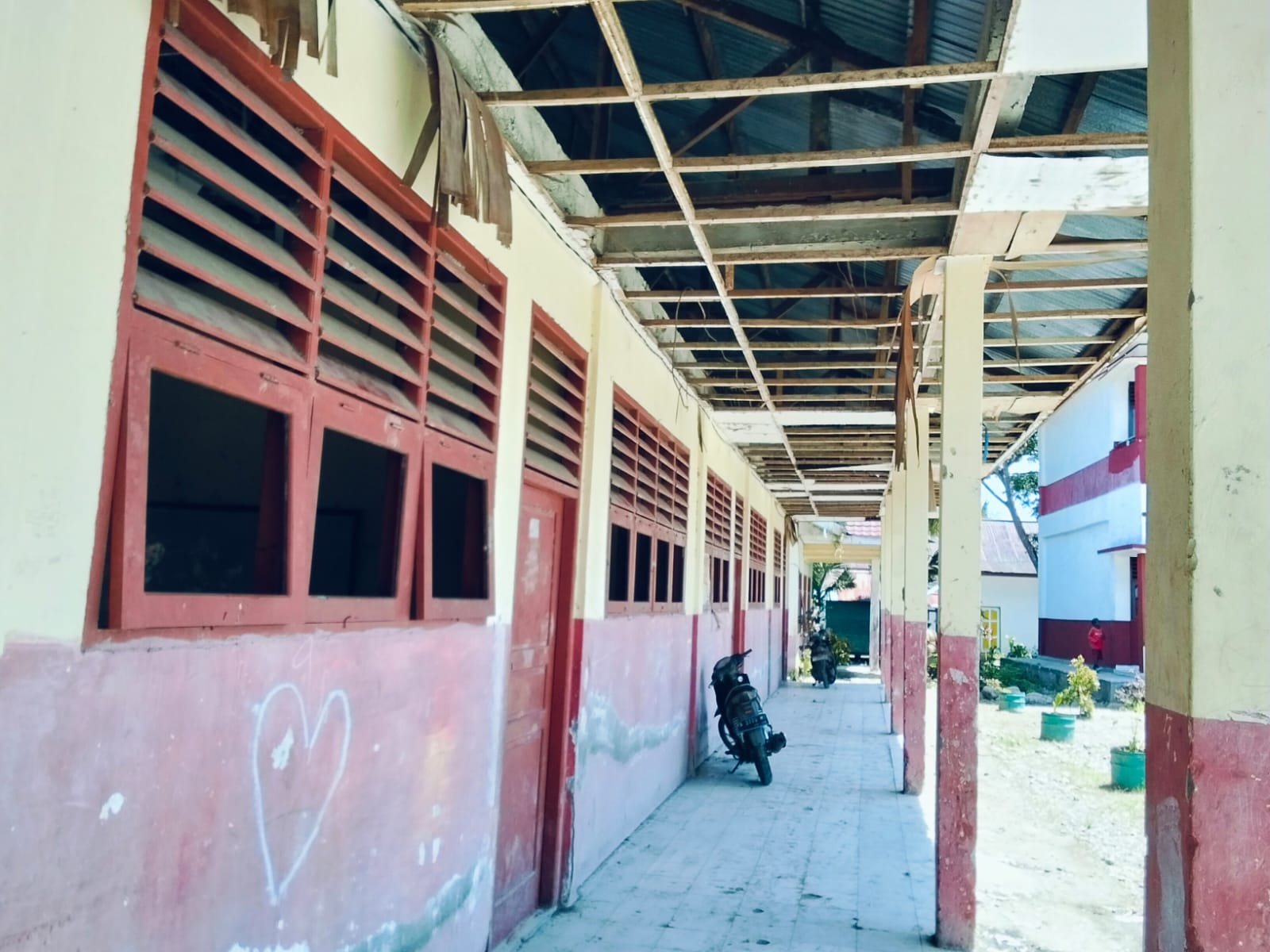 Dua Gedung SD Negeri Pigapu Rusak Parah, Sekolah Mendesak Pembangunan Pagar dan Tambahan Ruang Belajar