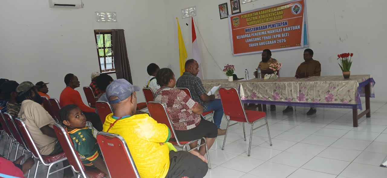 Pemilihan 14 Ketua RT Kampung Utikini I Rampung, Nama-Nama Terpilih Sudah Dikirim ke Distrik