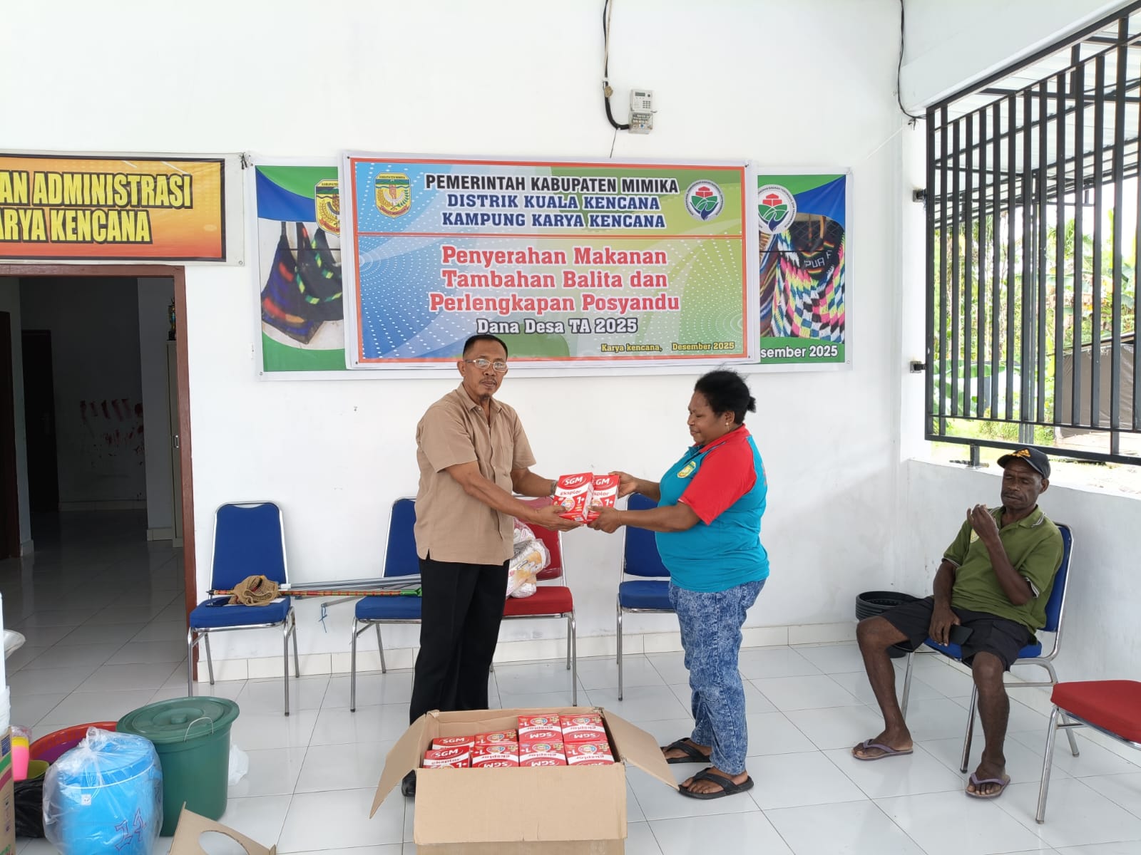 KAMPUNG KARYA KENCANA RUTIN GELAR POSYANDU, TERCATAT 2 ANAK KATEGORI STUNTING, ANGKA STUNTING MENURUN DITAHUN 2025