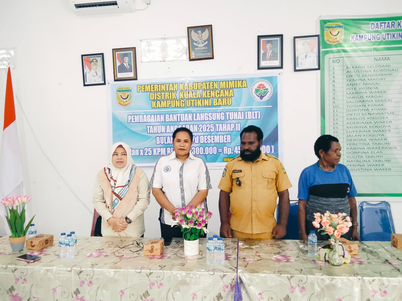 25 KPM DI UTIKINI I TERIMA BLT TAHAP II SENILAI RP1,8 JUTA SETIAP ORANG