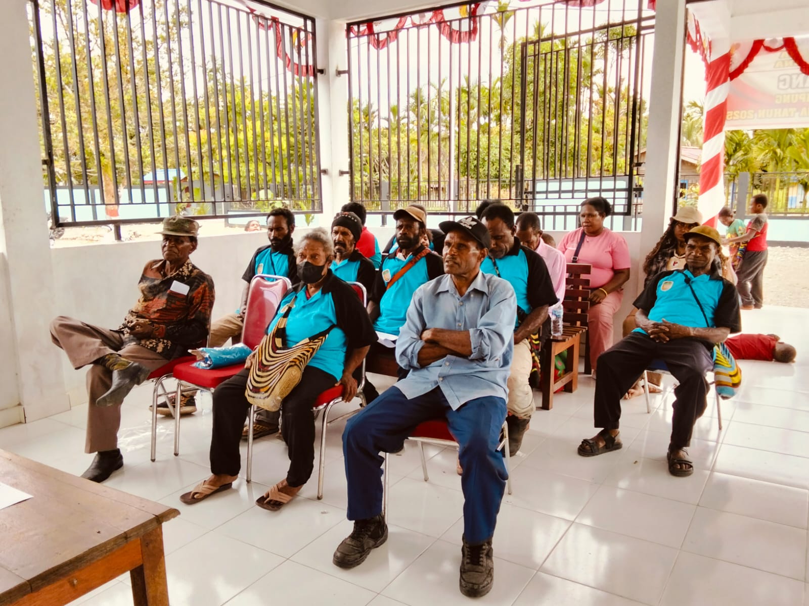 Aparatur Kampung beserta peserta musrenbang antusias memberikan usulan program