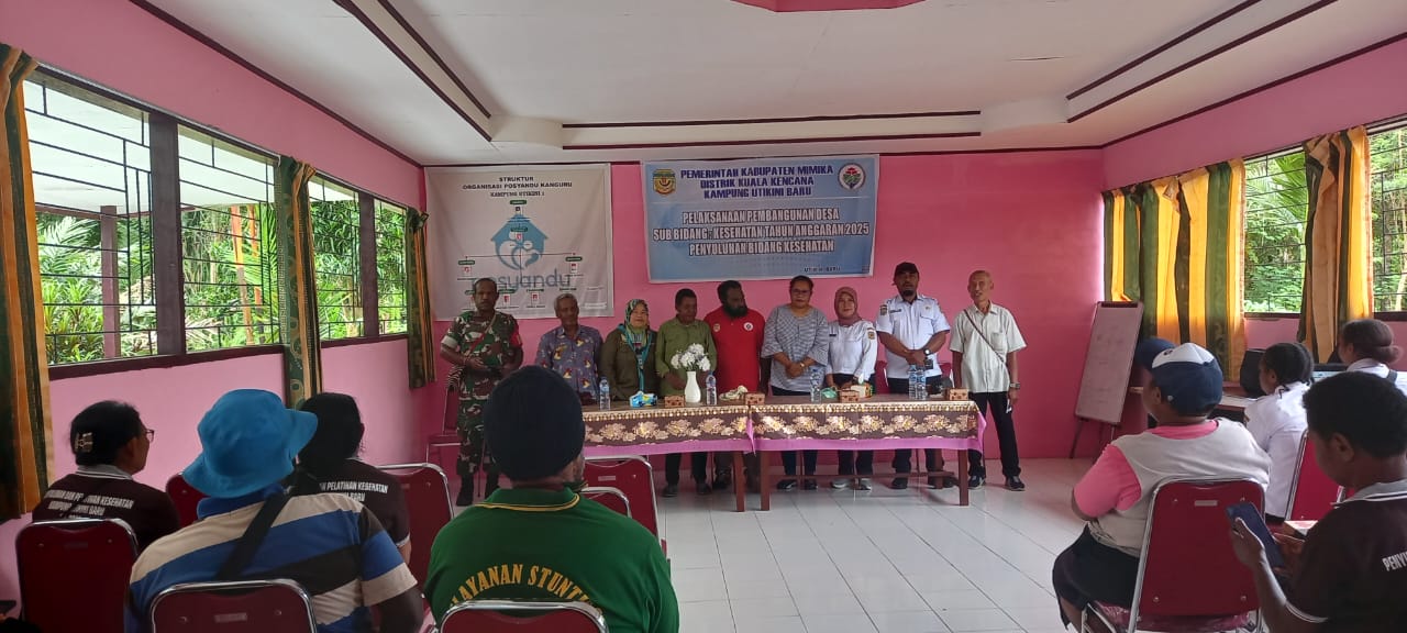 PENTINGNYA HIDUP BERSIH, KAMPUNG UTIKINI SATU GELAR PENYULUHAN KESEHATAN DAN PEMBERIAN MAKANAN TAMBAHAN