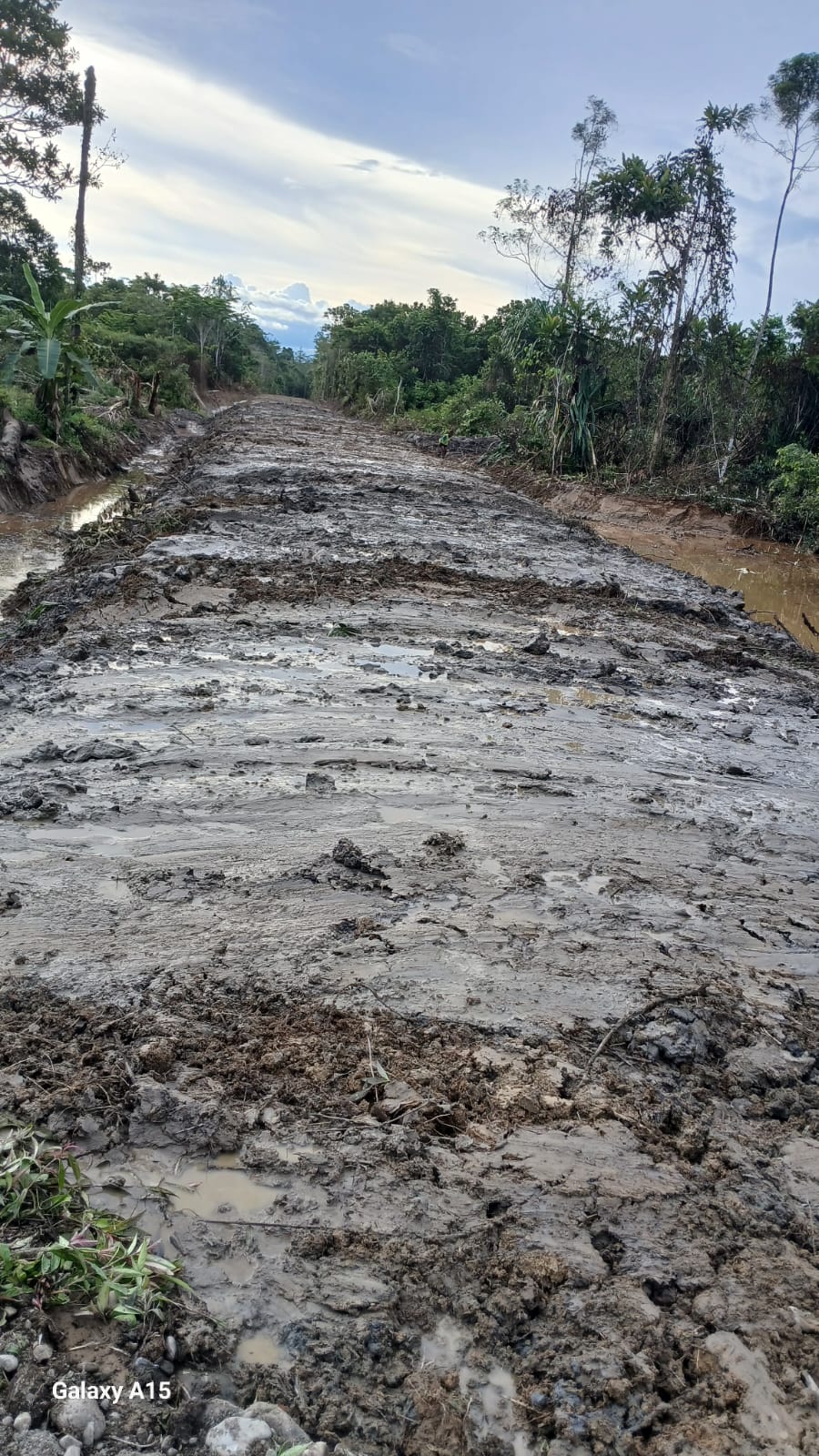Pembuatan jalan usaha tani