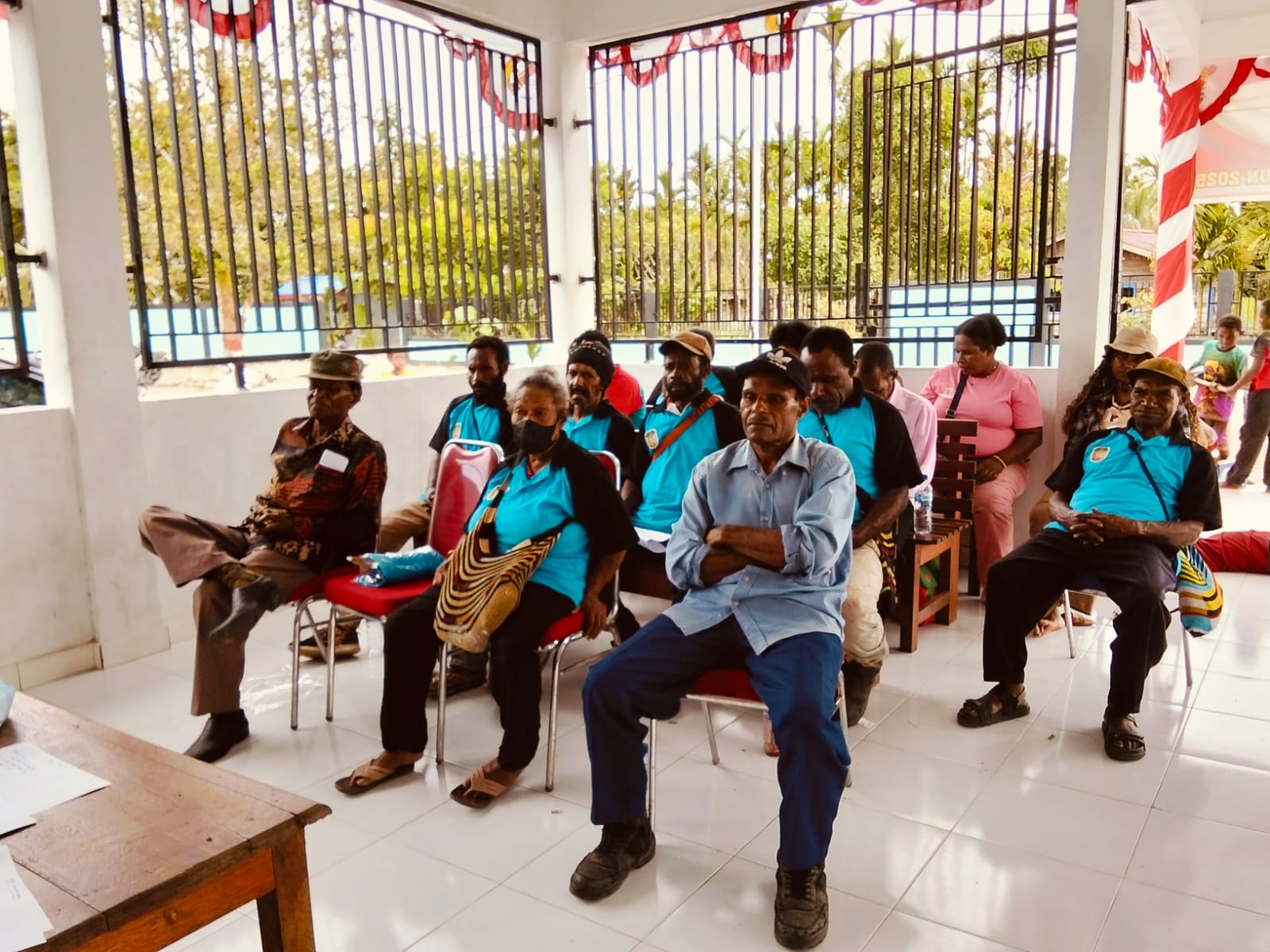 Aparatur Kampung beserta peserta musrenbang antusias memberikan usulan program