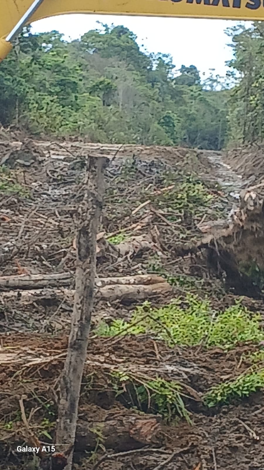Pembuatan jalan usaha tani