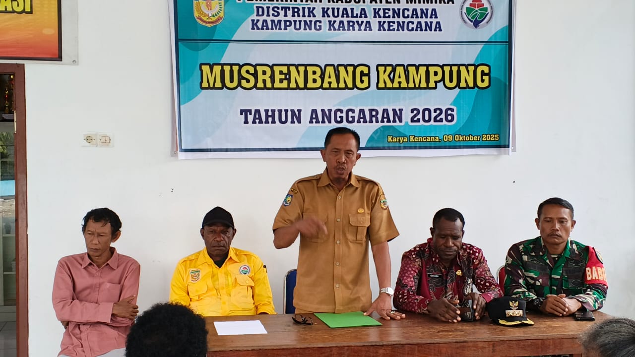 Sambutan Kepala Kampung Karya Kencana, Rakam Suntoro