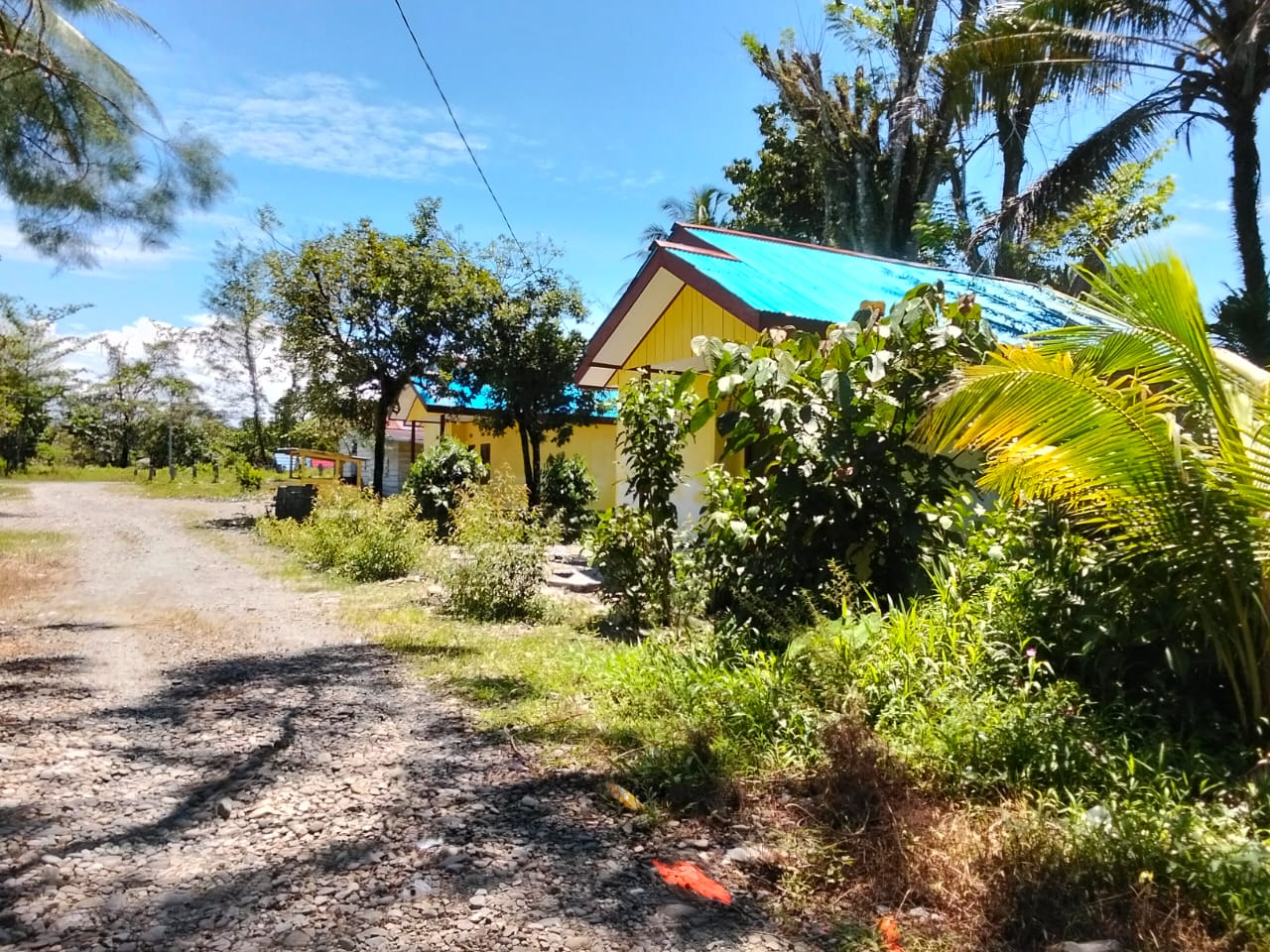 Rumah layak huni yang dibangun Pemkam Mimika Gunung