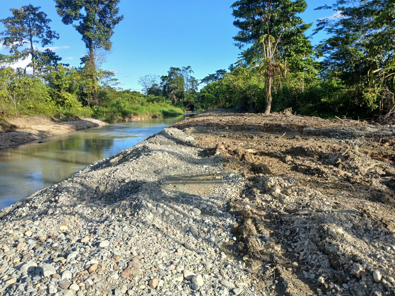 Sungai setelah dinormalisasi