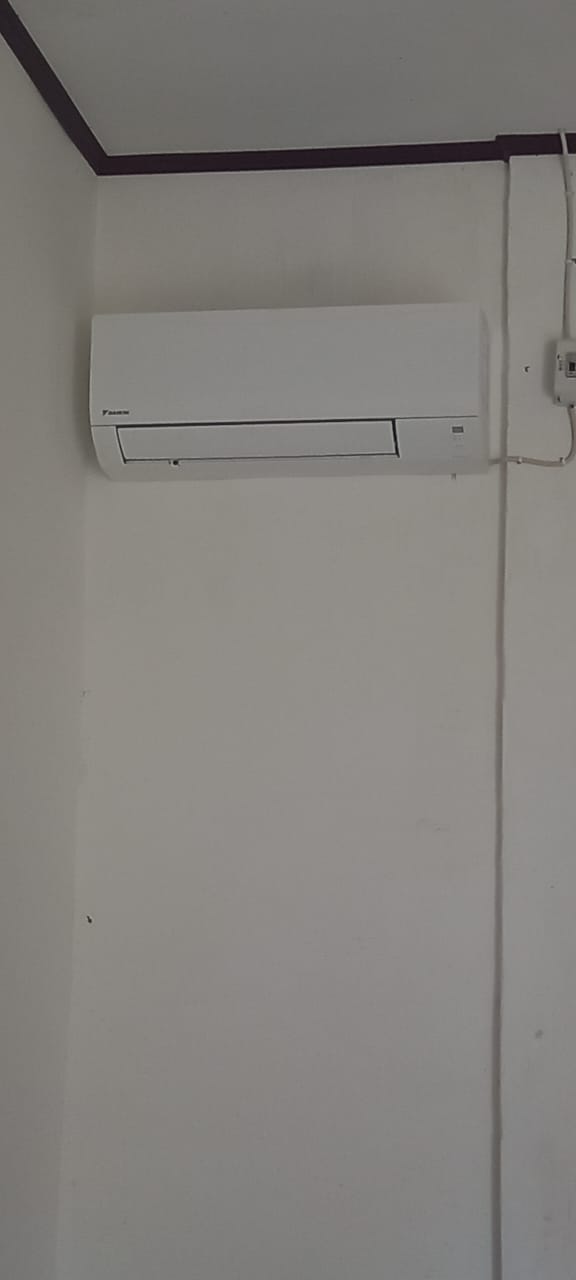 AC yang telah terpasang