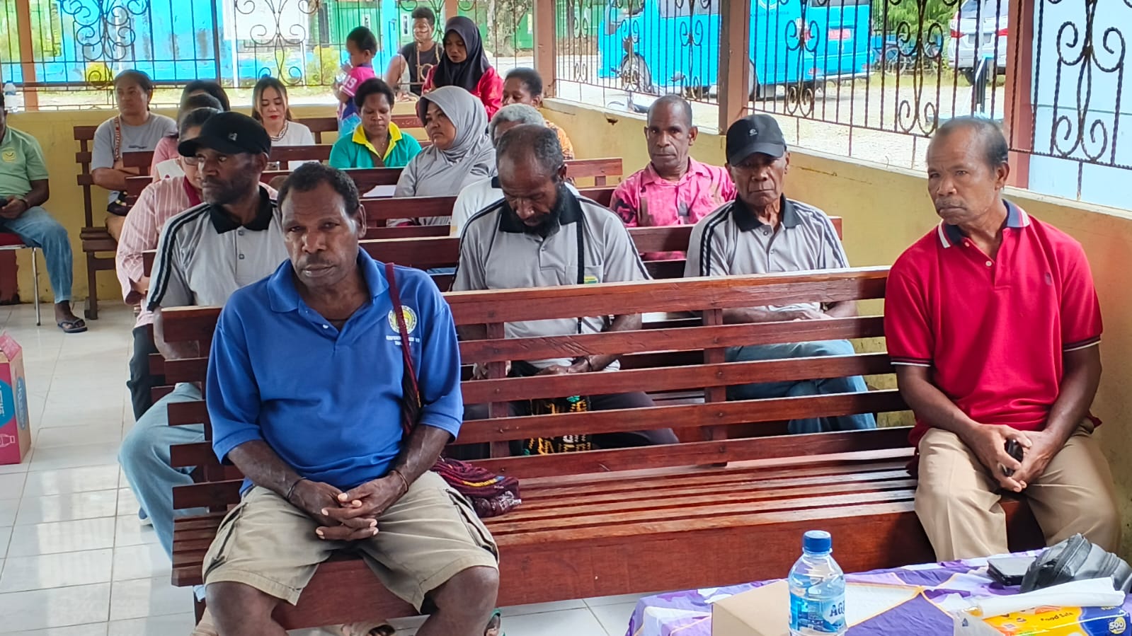 Suasana kegiatan musrenbang Kampung Bhintuka