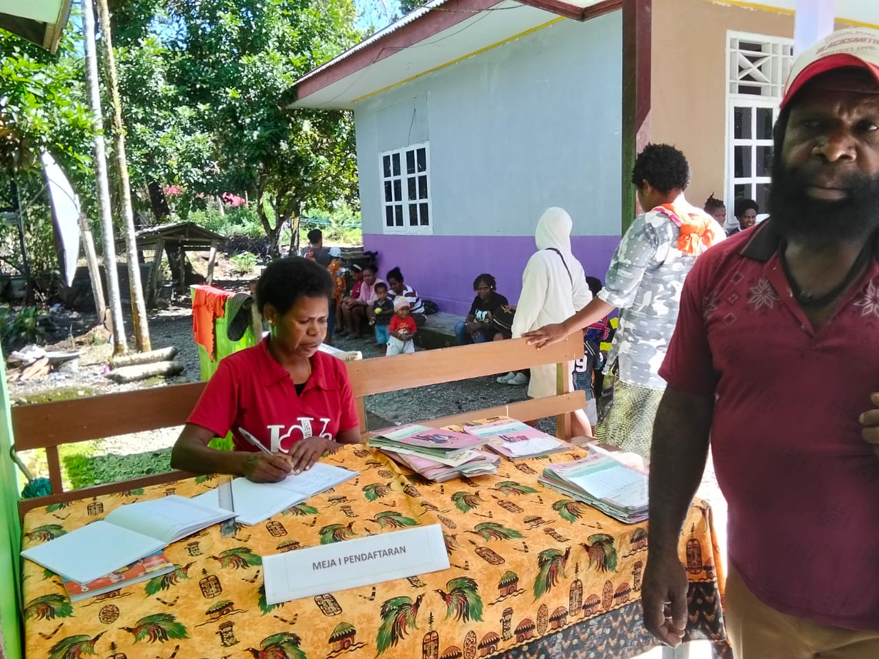 Suasana ditempatkan pendaftaran
