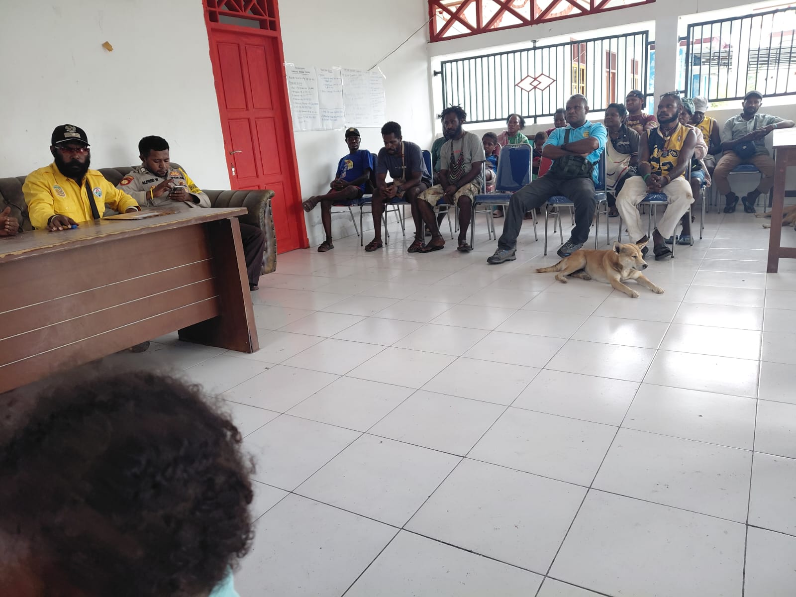 Suasana pemilihan ketua-ketua RT dan RW 